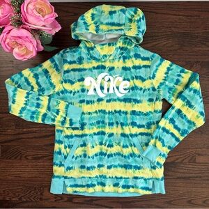 Nike tie-dye pullover hoodie, size XL